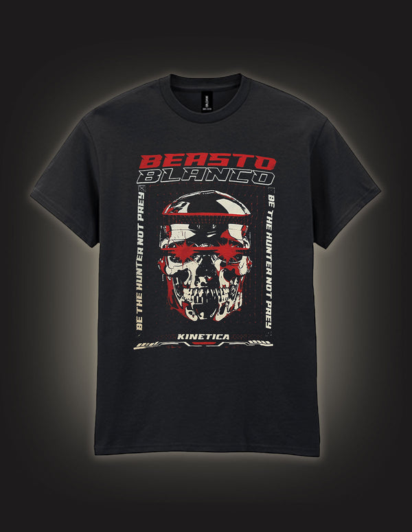 BEASTO BLANCO "Hunter Not Prey" T-Shirt  BLACK