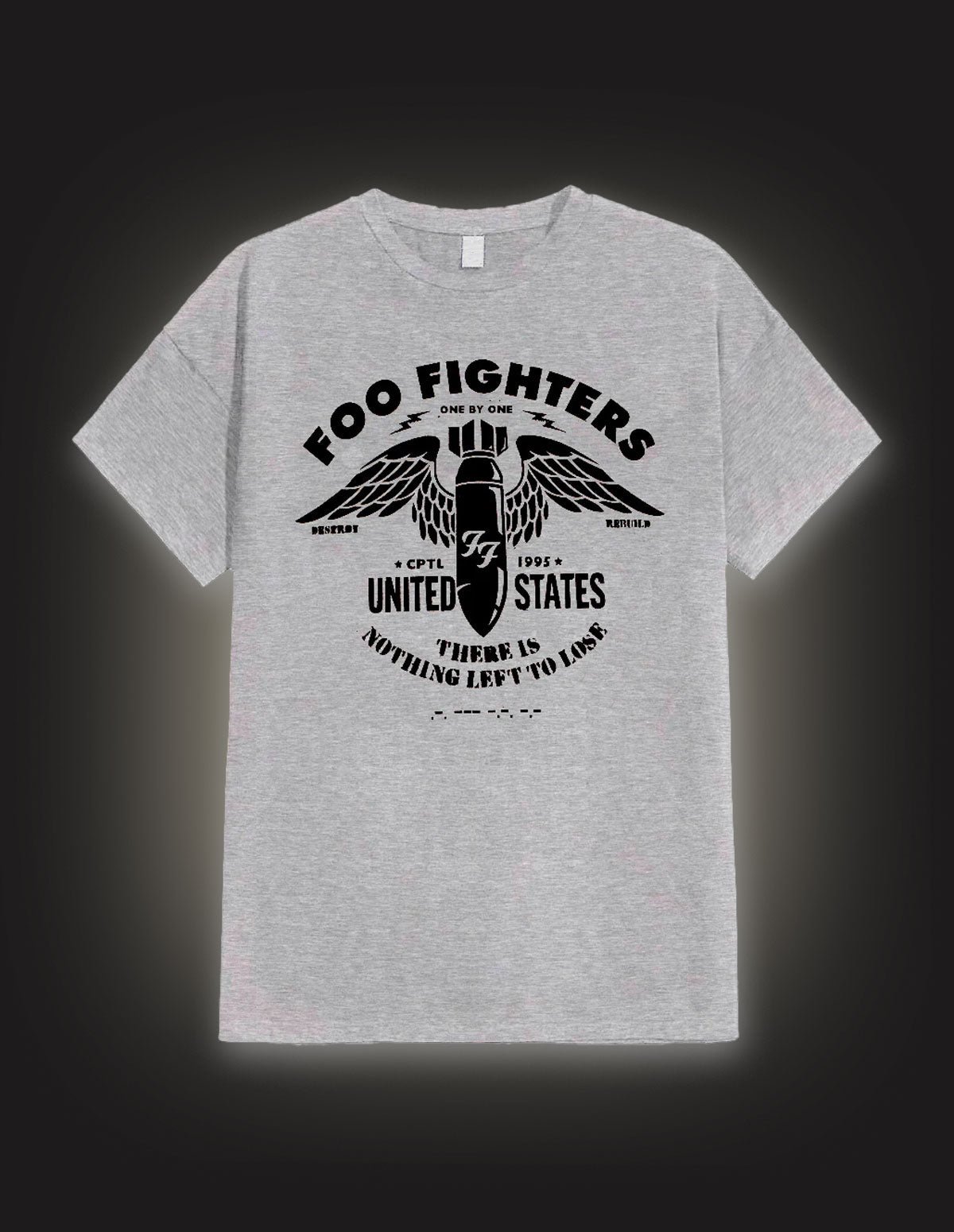 FOO FIGHTERS グレー Tシャツ Mサイズ FOO FIGHTERS 