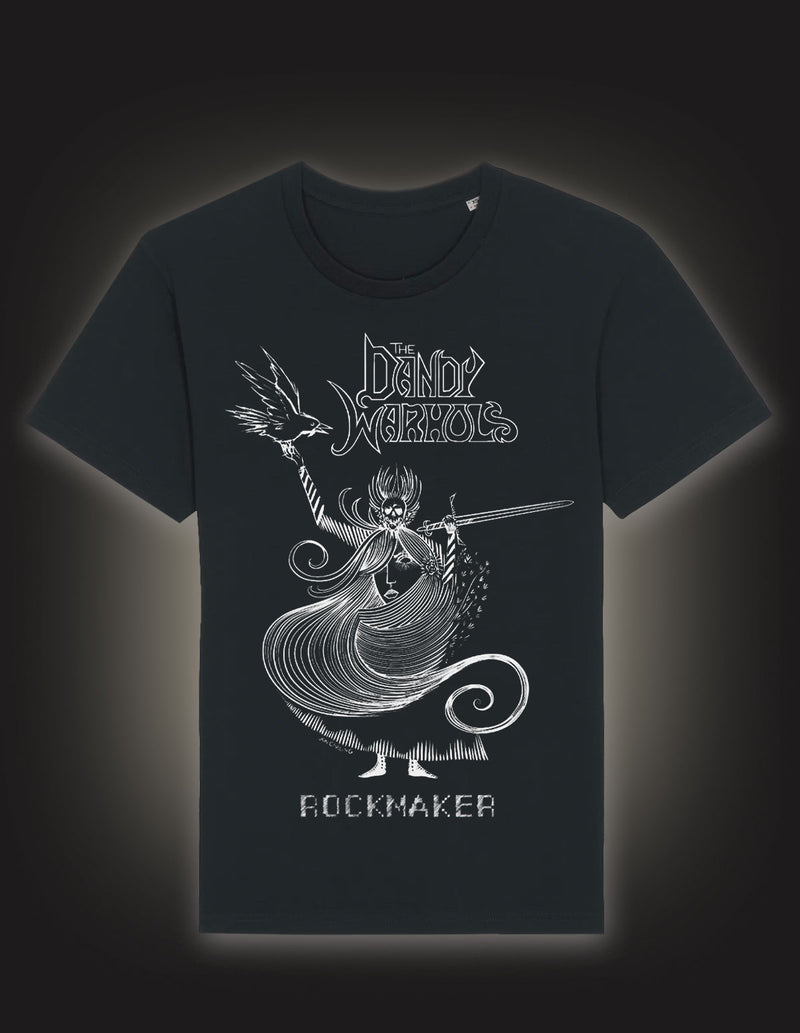 THE DANDY WARHOLS "Rockmaker" T-Shirt BLACK