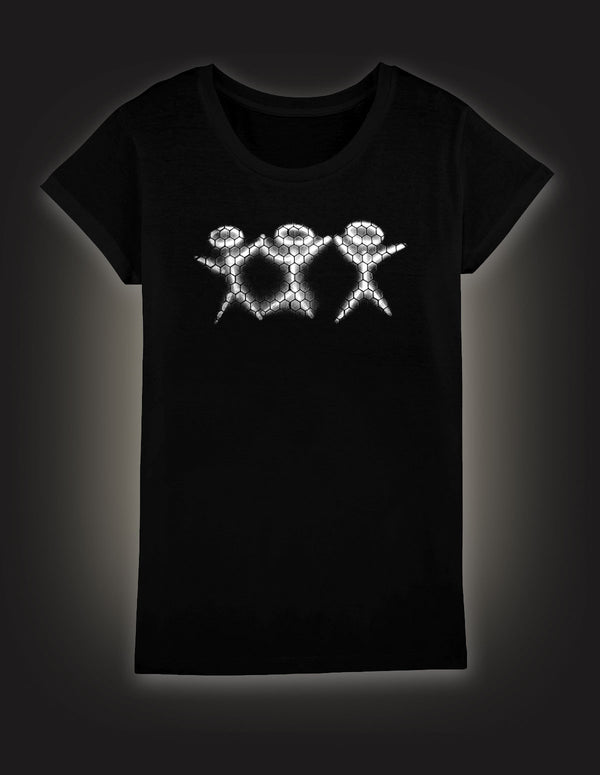 THE YOUNG GODS "Ruches" Girls-Shirt BLACK