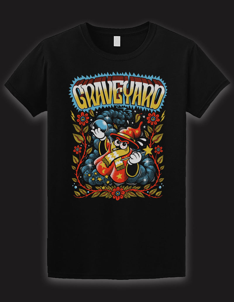GRAVEYARD "Lill Wizz"T-Shirt BLACK