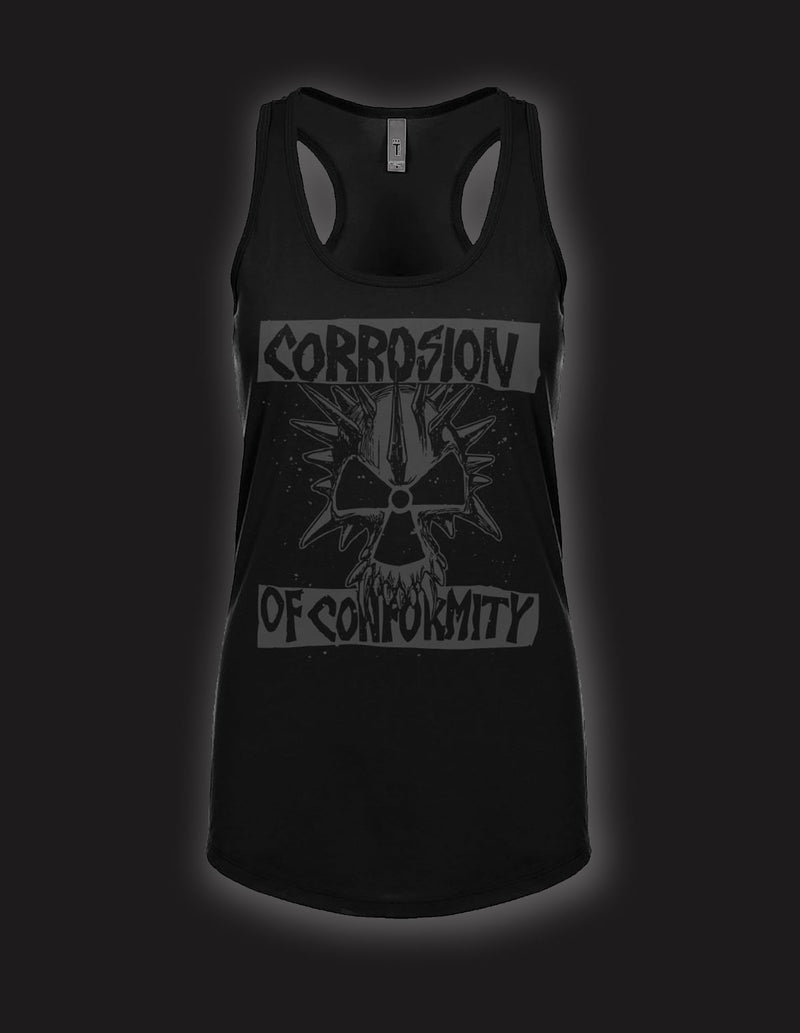 CORROSION OF CONFORMITY "Skull Logo" Tank Top BLACK