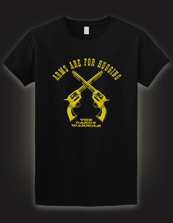 THE DANDY WARHOLS "Armes Are For Hugging" T-Shirt BLACK