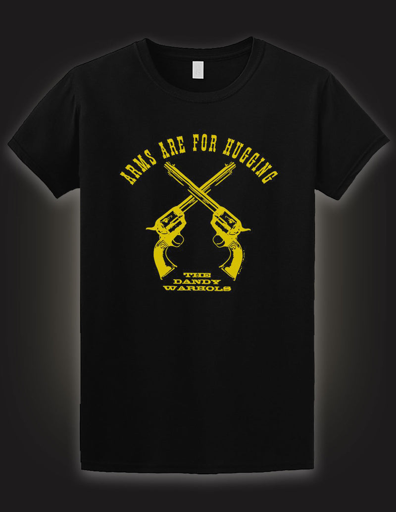 THE DANDY WARHOLS "Armes Are For Hugging" T-Shirt BLACK