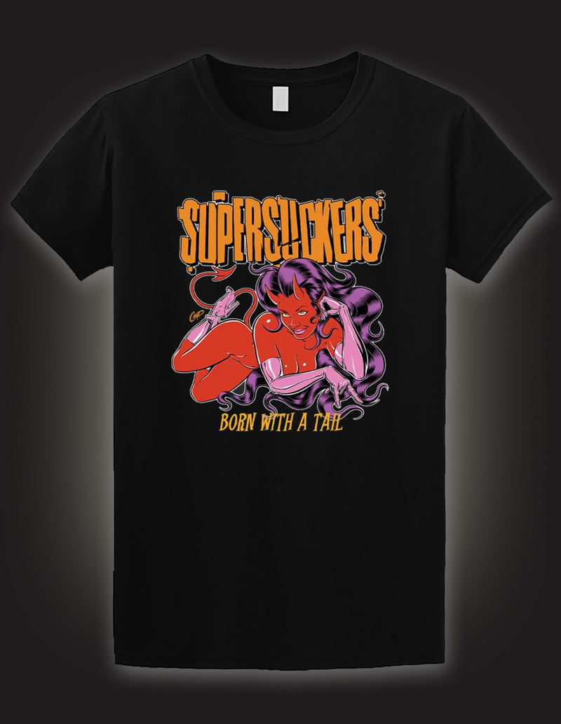 新品 everyone multi border s/s tee shirt SUPERSUCKERS 