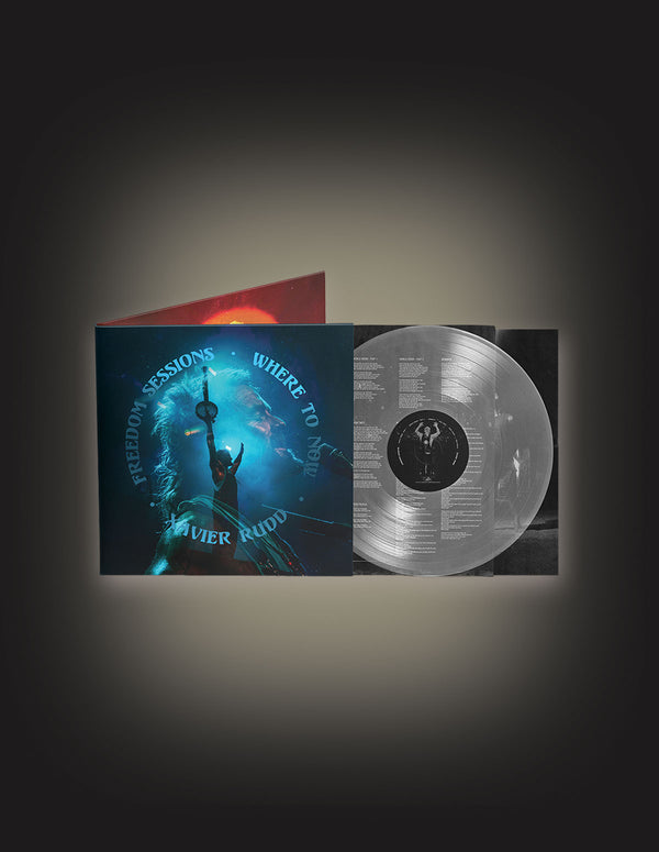 XAVIER RUDD "Freedom Sessions / Where To Now" TRANSPARENT/CLEAR Vinyl LP