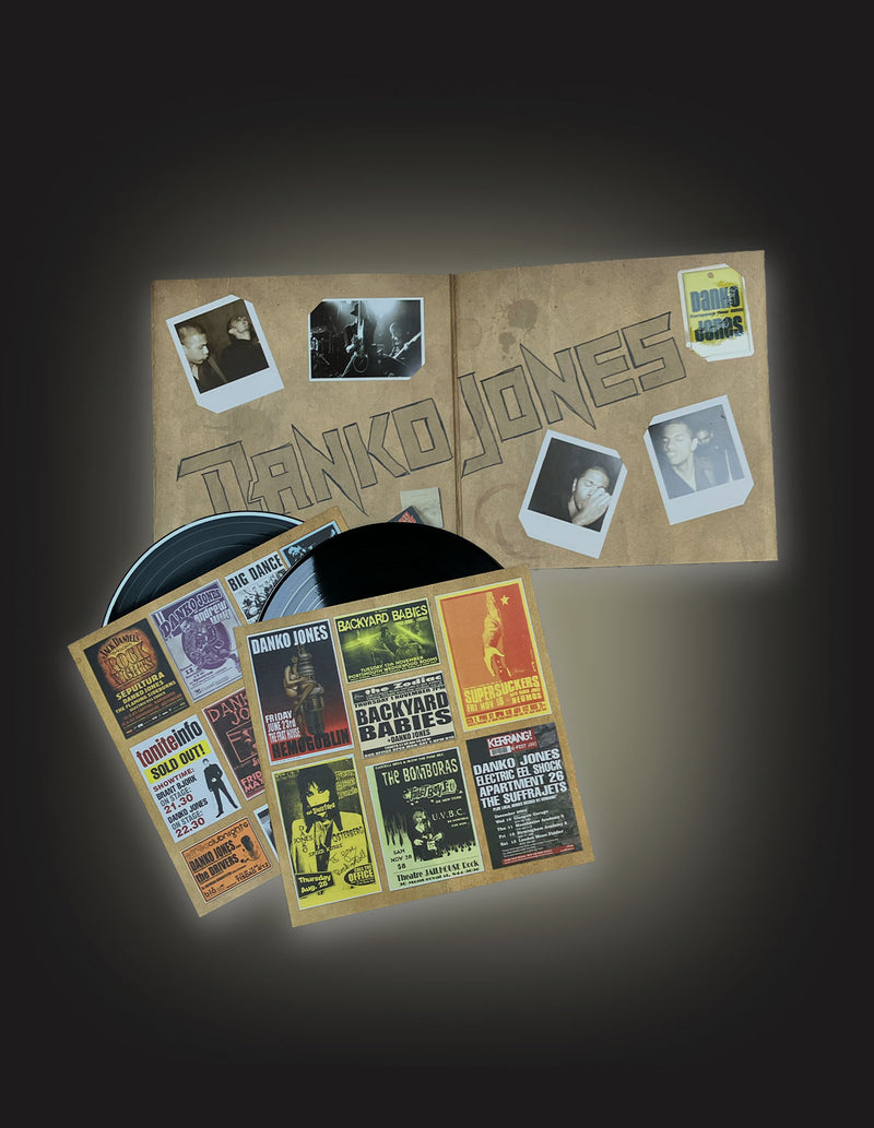 DANKO JONES "B-Sides" Vinyl 2LP BLACK