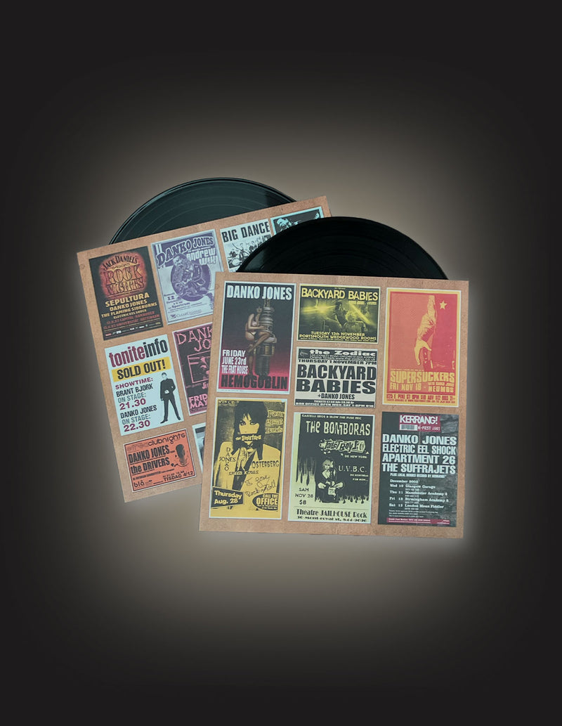 DANKO JONES "B-Sides" Vinyl 2LP BLACK