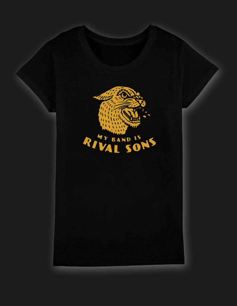 RIVAL SONS "My Band Is" Girls Shirt BLACK