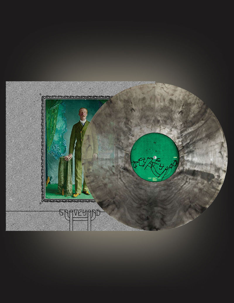 GRAVEYARD "6" Vinyl LP CRYSTAL CLEAR / SILVER / BLACK MARBLED