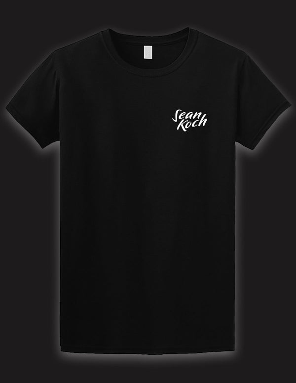 SEAN KOCH "Life" T-Shirt BLACK