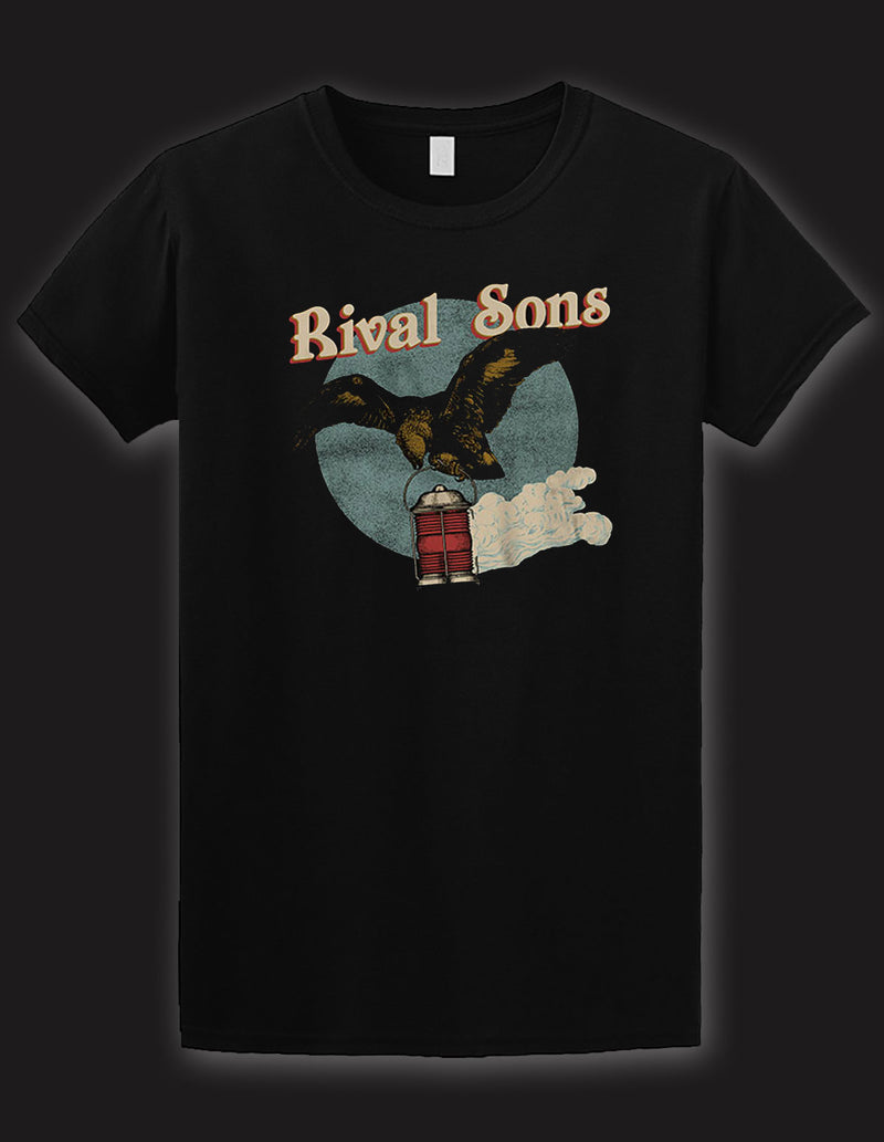 RIVAL SONS "Hawk Lantern" T-Shirt BLACK