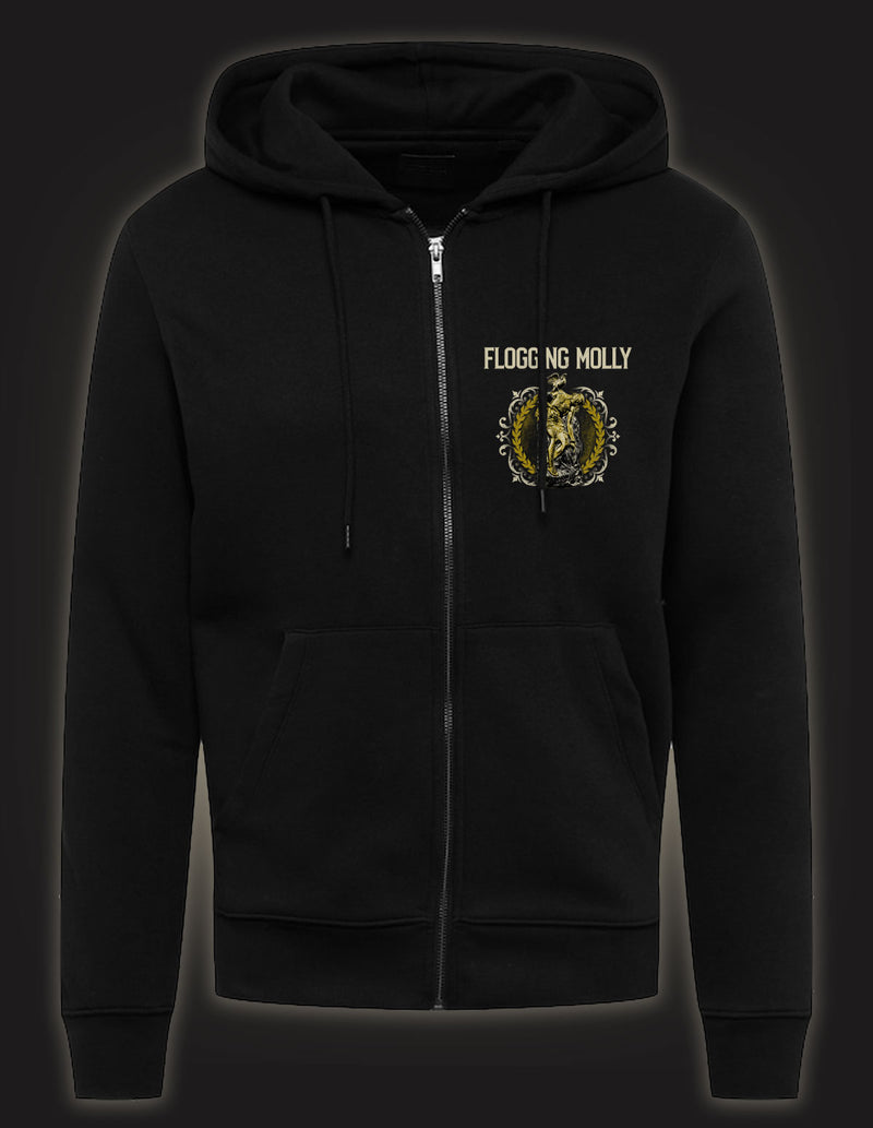 FLOGGING MOLLY "Til The Anarchy" Zip Hooded Sweatshirt