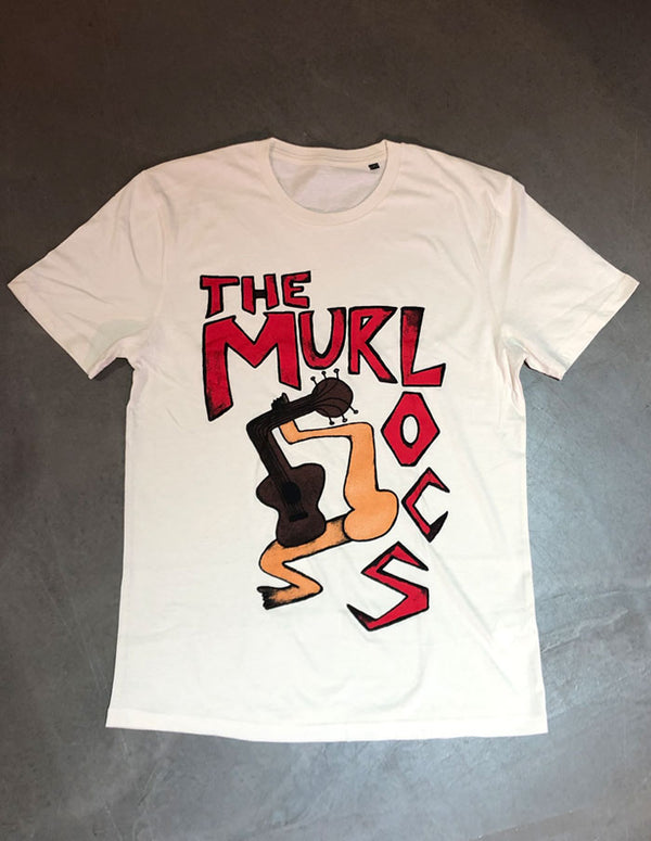 THE MURLOCS "Guitar Legs" T-Shirt NATURAL WHITE