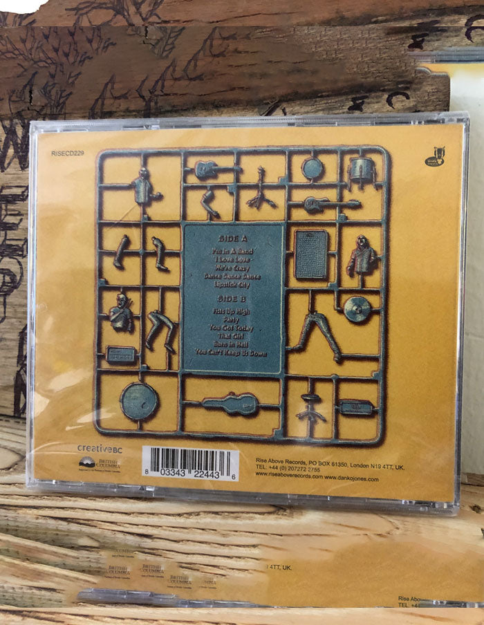 DANKO JONES "A Rock Supreme" CD (Jewel Case)