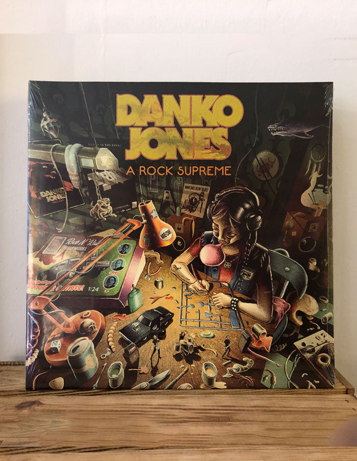 DANKO JONES "A Rock Supreme" VINYL LP BLACK