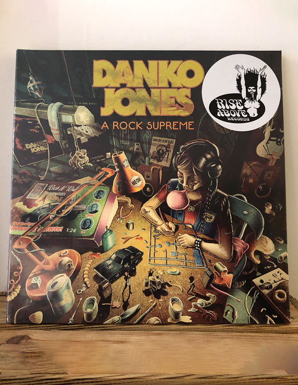 DANKO JONES "A Rock Supreme" VINYL LP (Rise Above Records)