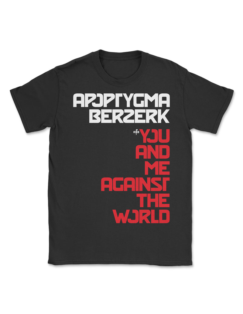 APOPTYGMA BERZERK "You And Me" T-Shirt BLACK