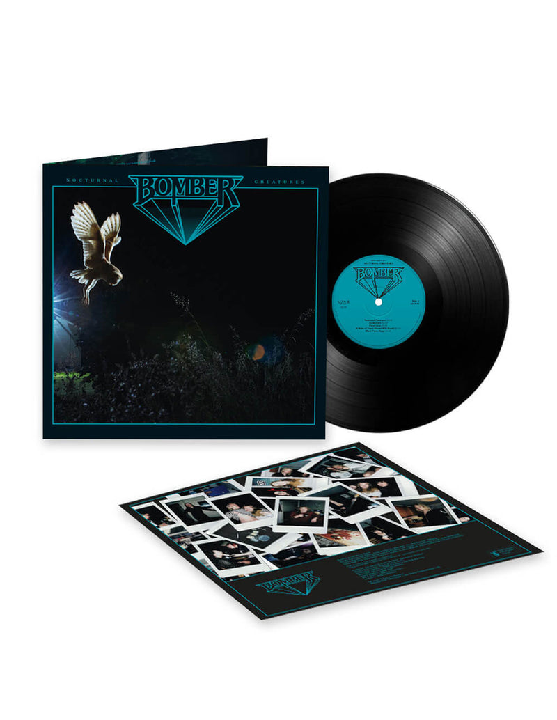 BOMBER "Nocturnal Creatures" Vinyl LP BLACK