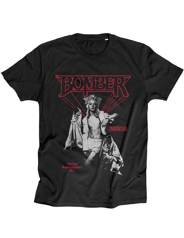 BOMBER "Zarathustra" T-Shirt BLACK