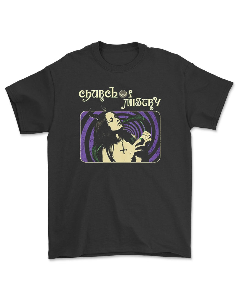 CHURCH OF MISERY "Snake-Girl" T-Shirt BLACK