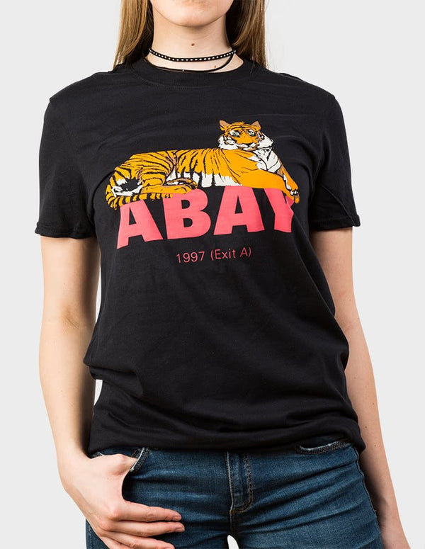 ABAY "Tiger" Girl Shirt BLACK