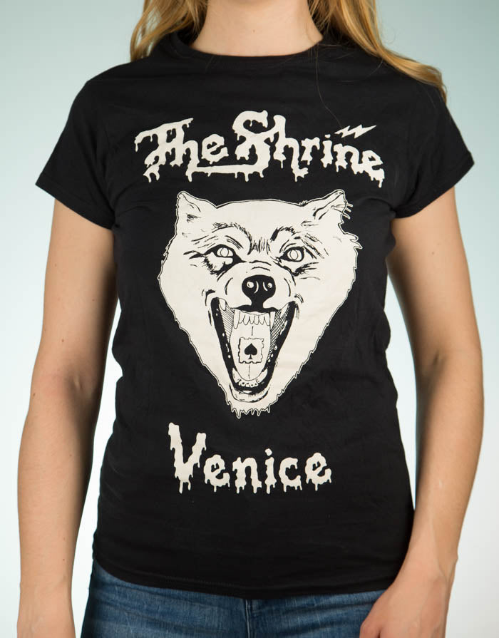 THE SHRINE "Venice" Girls-Shirt BLACK