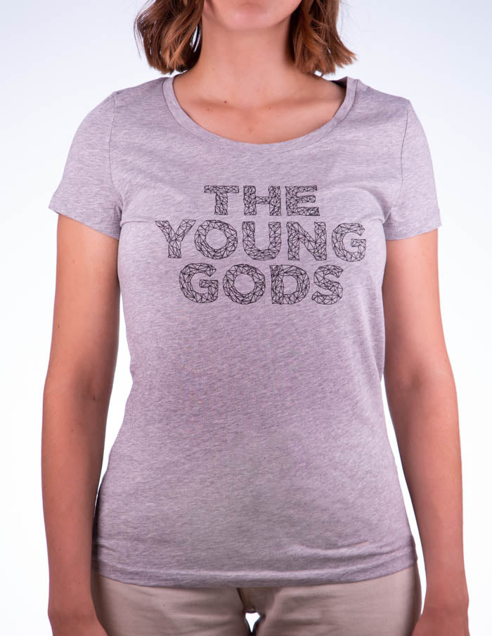 THE YOUNG GODS "Typo" Girls-Shirt GREY