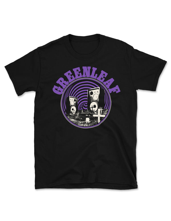GREENLEAF "Dead Is The Sound" T-Shirt BLACK
