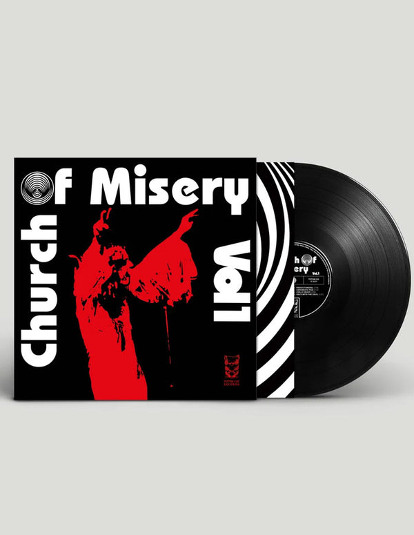 CHURCH OF MISERY "Vol. 1" LP BLACK