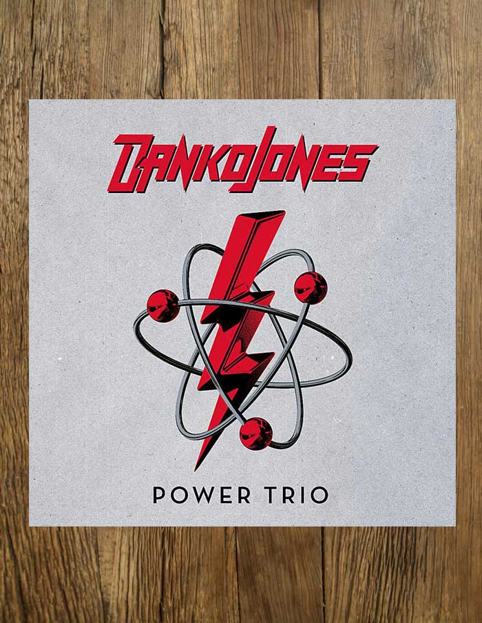 DANKO JONES "Power Trio" Vinyl LP Ltd COLORED Edition
