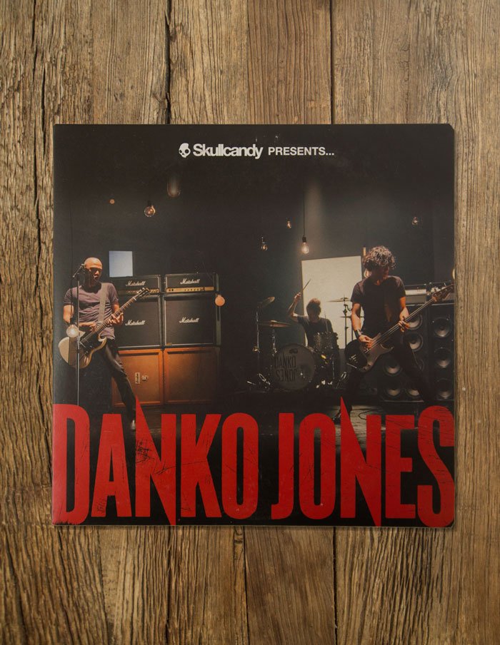 DANKO JONES "Skullcandy Presents...Danko Jones" VINYL - SINGLE (Pink-Red Vinyl)