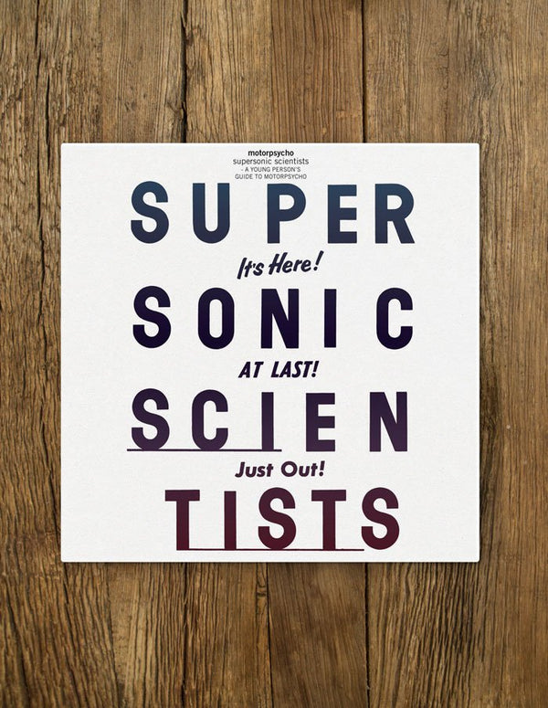 MOTORPSYCHO "Super Sonic Scientists" VINYL LP
