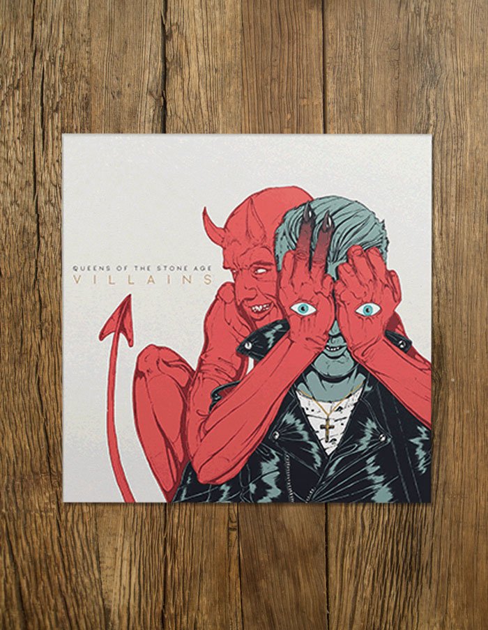 QUEENS OF THE STONE AGE "Villains" Double LP Vinyl