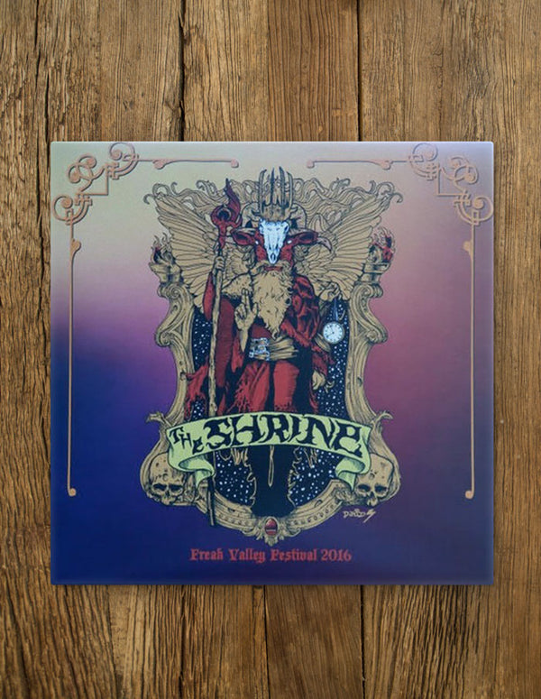 THE SHRINE "Live at Freak Valley" Vinyl LP BLACK Ltd. Edition