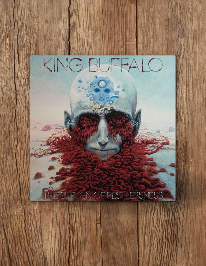 KING BUFFALO "The Burden Of Restlessness" Black Vinyl LP+DL