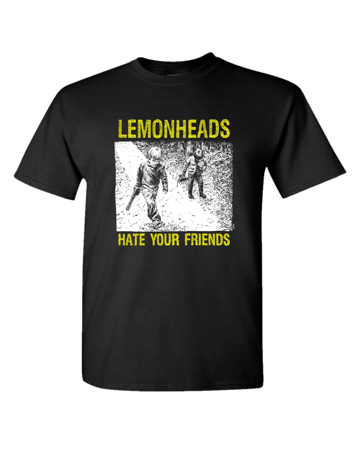 T-shirt Homme The Lemonheads Vert - Logo Officiel - Coton, Coupe Classique - Neuf Avec étiquettes