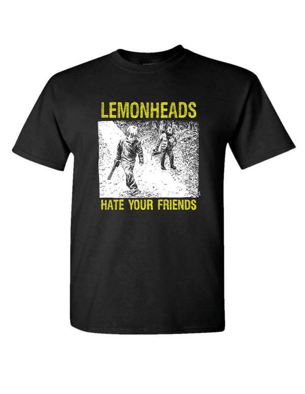 THE LEMONHEADS "Hate Your Friends" T-Shirt BLACK