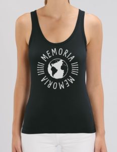 MEMORIA “World Logo” Tank-Top BLACK