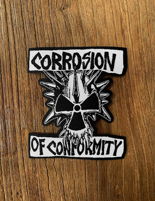 Corrosion of Conformity "Skull Logo" Woven Patch