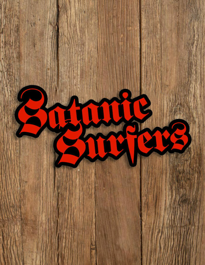 SATANIC SURFERS "Satanic Logo" Cut Out Patch