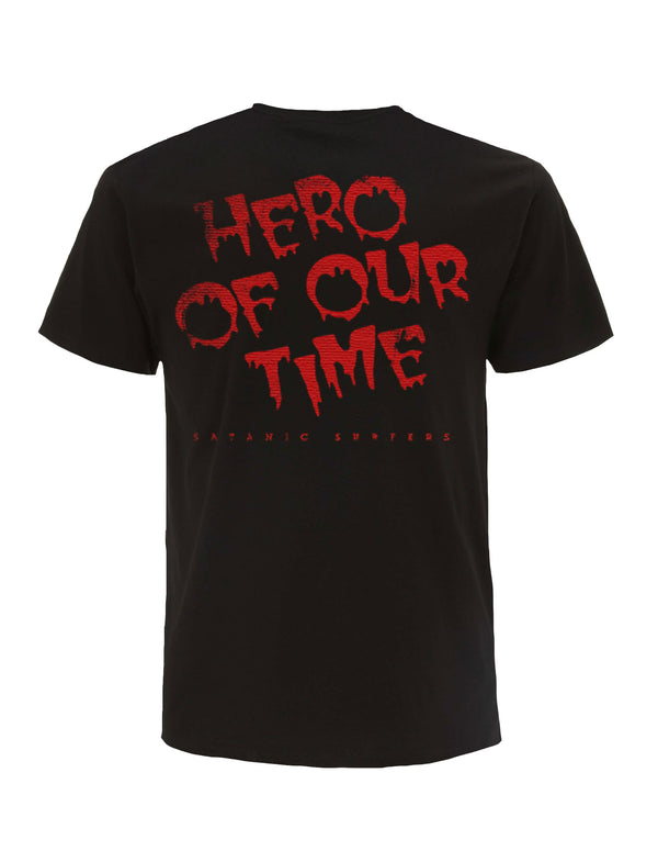 SATANIC SURFERS "Hero Of Our Time" T-Shirt BLACK