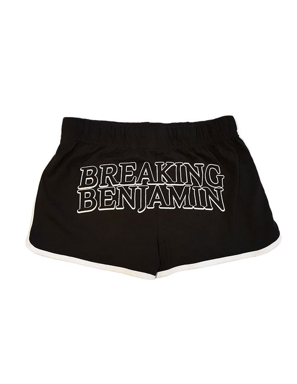 BREAKING BENJAMIN "Logo" Shorts BLACK