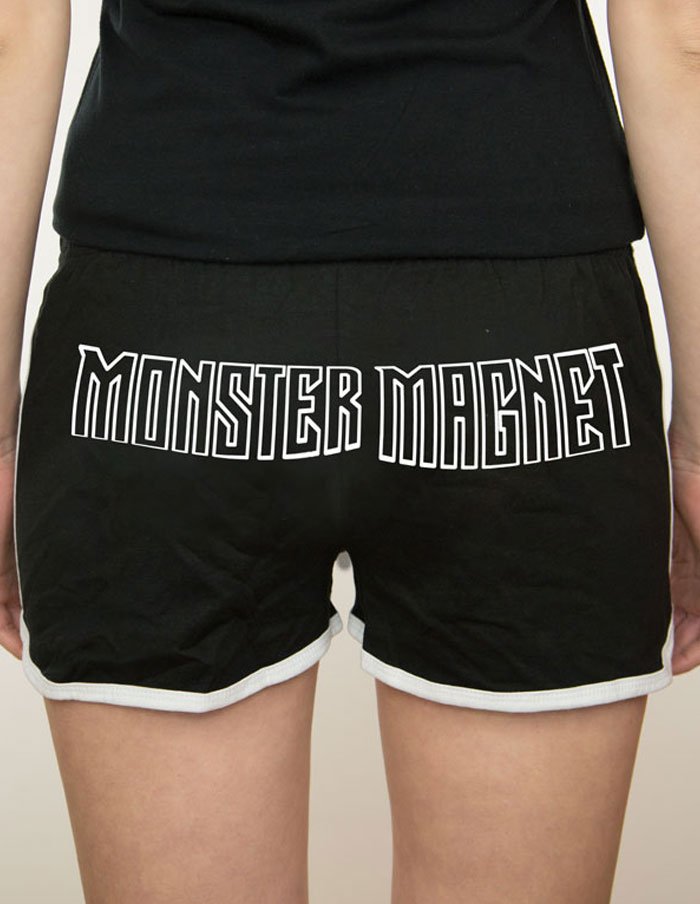 MONSTER MAGNET "mindfucker" Girls Retro Shorts BLACK