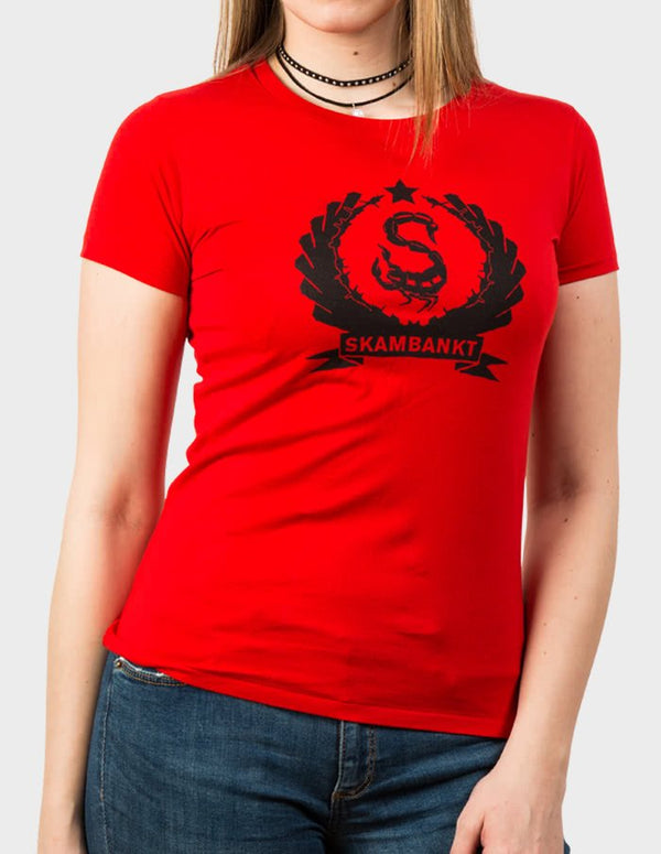 SKAMBANKT "Eliksir" Girl Shirt RED