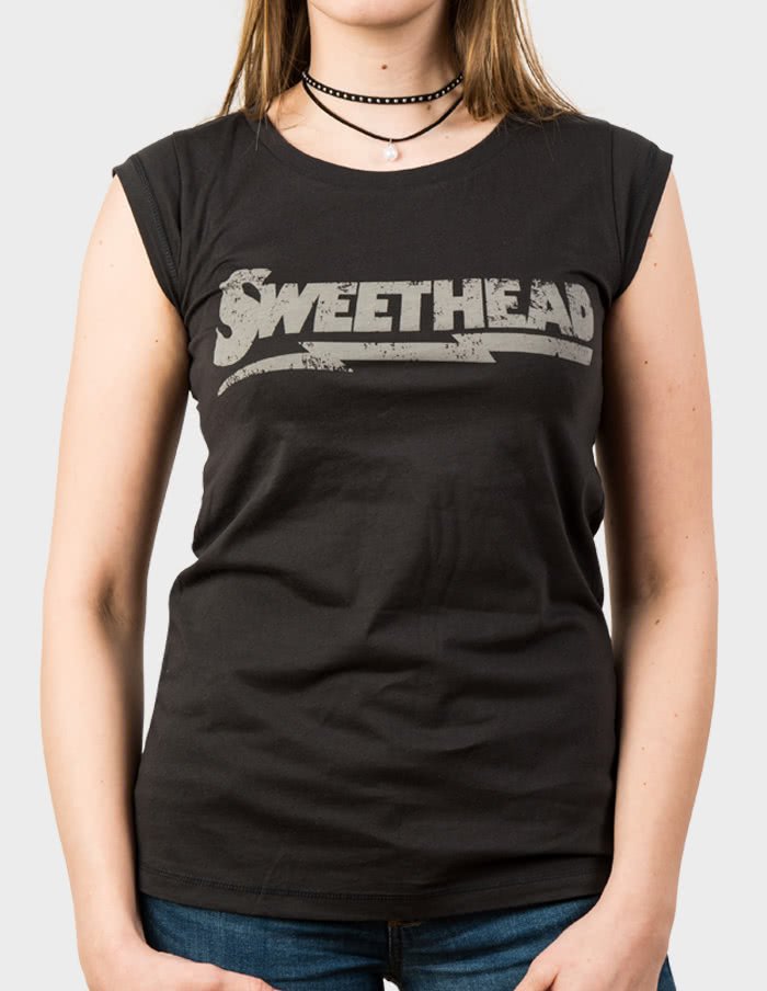 SWEETHEAD " Logo" Girl Shirt BLACK