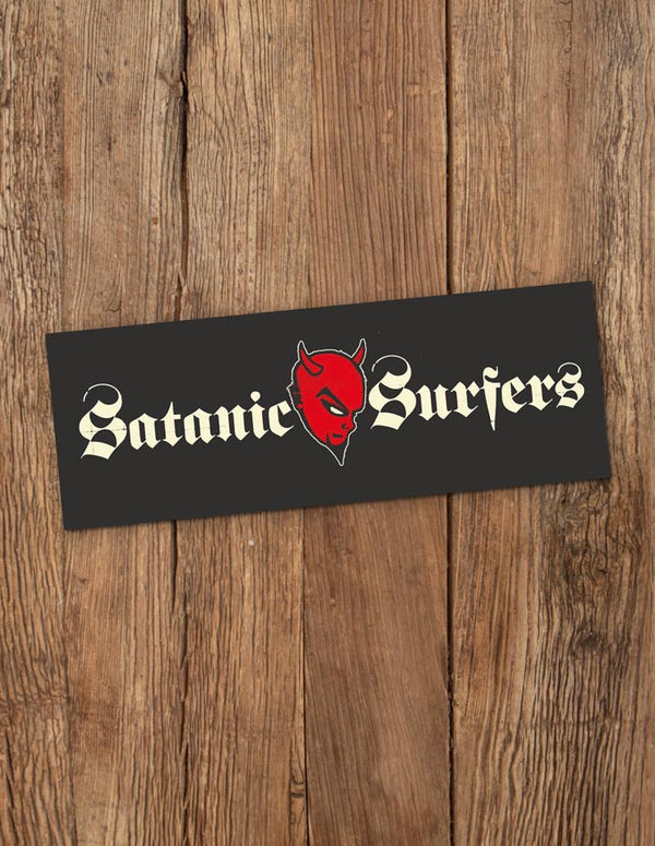 SATANIC SURFERS "Devil Logo" OUTDOOR STICKER