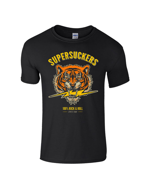 SUPERSUCKERS "Tiger" T-Shirt BLACK
