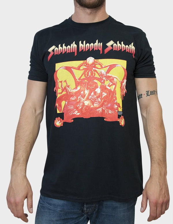 BLACK SABBATH "Bloody Sabbath Blk" T-Shirt BLACK