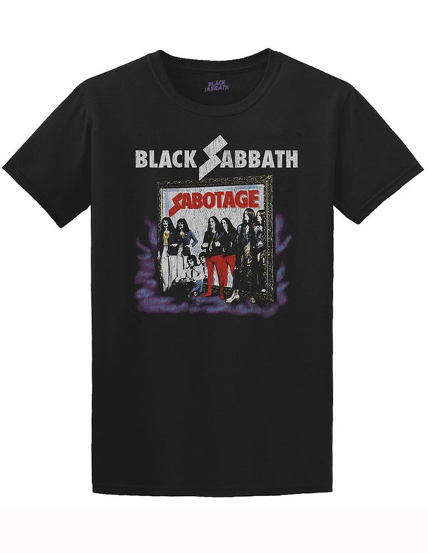 BLACK SABBATH "Vintage Sabotage" T-Shirt BLACK